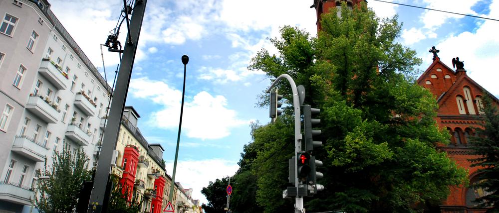 Prenzlauer Allee, Ecke Immanuelkirchstraße.