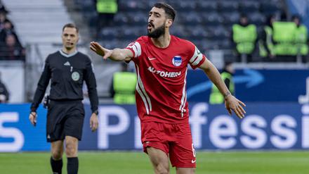 Neuer Anführer. Tolga Cigerci zeigte in Frankfurt bereits vieles von dem, was Hertha sich von ihm erhofft.