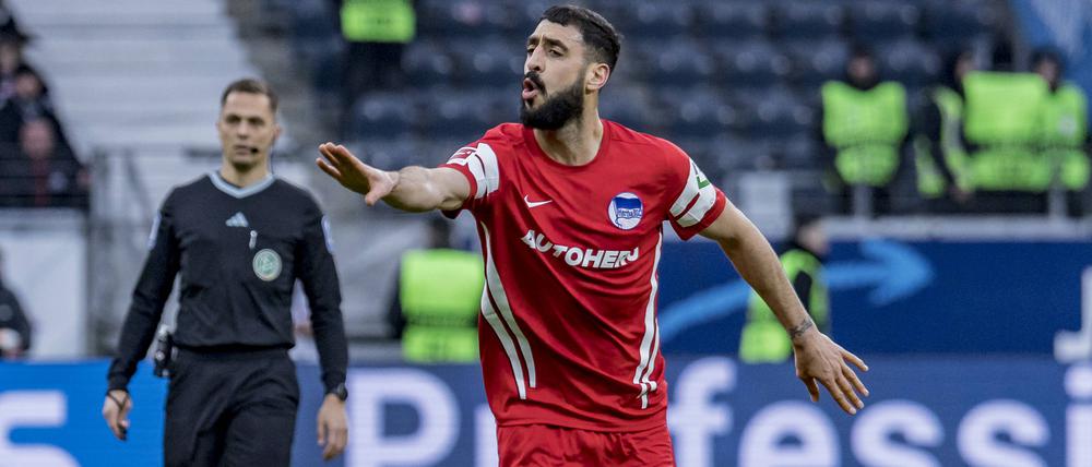 Neuer Anführer. Tolga Cigerci zeigte in Frankfurt bereits vieles von dem, was Hertha sich von ihm erhofft.