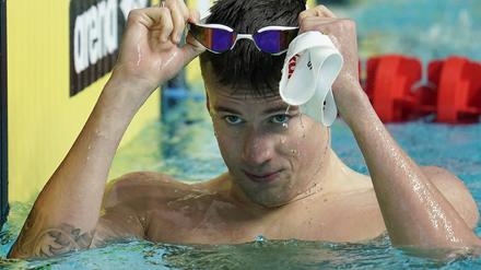 Romantschuk will im Schwimmbecken für die Ukraine kämpfen.