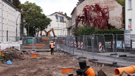 Die Behlertstraße soll nach Ostern wieder befahrbar sein - 