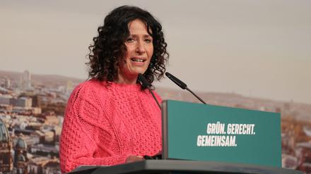Verkehrssenatorin Bettina Jarasch (Grüne) will 2023 ins Rote Rathaus einziehen.