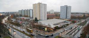 Johannes-Kepler-Platz Potsdam, Wohngebiet Am Stern, Neuendorfer Strasse.