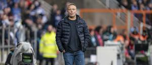 André Breitenreiter soll nicht länger Trainer von Hoffenheim sein.