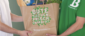 Gute Sachen. Frisch gebracht.