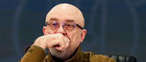 Der ukrainische Verteidgungsminister Olexij Resnikow.