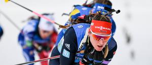 Denise Herrmann-Wick gewann vor einem Jahr Olympia-Gold.