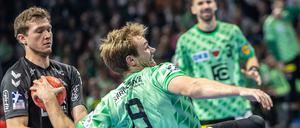 Mathias Gidsel ist gute eine Woche nach seinem WM-Titel mit Dänemark wieder in Berlin gefordert.
