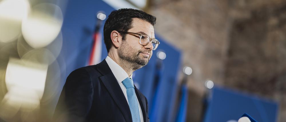 Marco Buschmann wird von SPD und Grünen kritisiert. 