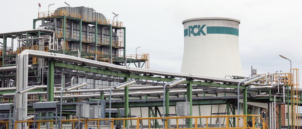Die PCK Raffinerie in Schwedt.