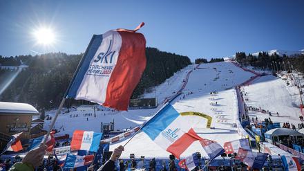 Die ganz große WM-Begeisterung herrscht in Courchevel und Meribel nicht.