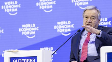  UN-Generalsekretär Antonio Guterres 