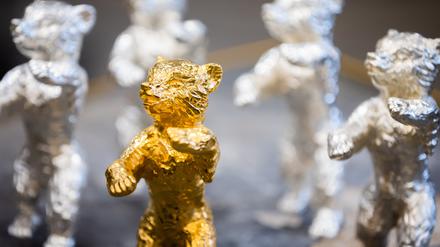 Berlinale-Bären in der Bildgießerei Hermann Noack.