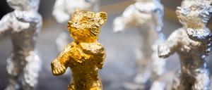 Berlinale-Bären in der Bildgießerei Hermann Noack.