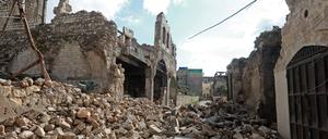 Aleppos Altstadt nach dem Beben am 7. Februar.