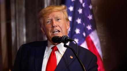 Der ehemalige US-Präsident Donald Trump