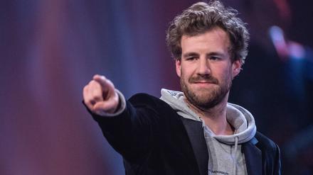 Luke Mockridge, Comedian, während der Verleihung der Grimme-Preise. 