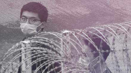 Der Demokratieaktivist Joshua Wong im Lai Chi Kok Reception Centre, einem der größten Gefängnisse Hongkongs.