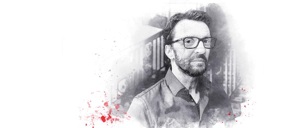 Christian Schulz, Leiter der Operativen Fallanalyse des Landeskriminalamtes Berlin, im Gespräch mit dem Tagesspiegel am 14. Februar 2020 in den Räumen des Landeskriminalamtes in der Keithstraße in Berlin-Tiergarten.