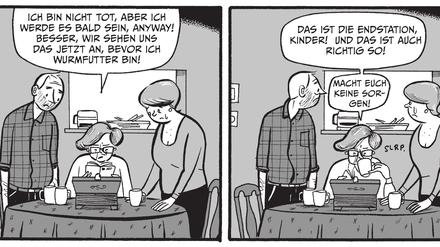 Eine Szene aus „Paul zu Hause”.