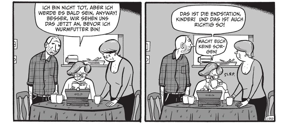 Eine Szene aus „Paul zu Hause”.