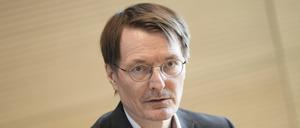 Bundesminister Karl Lauterbach (SPD)