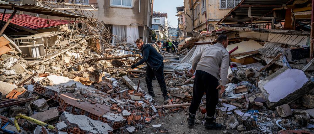 Die Provinz Hatay wurde besonders schwer vom Erdbeben erschüttert.