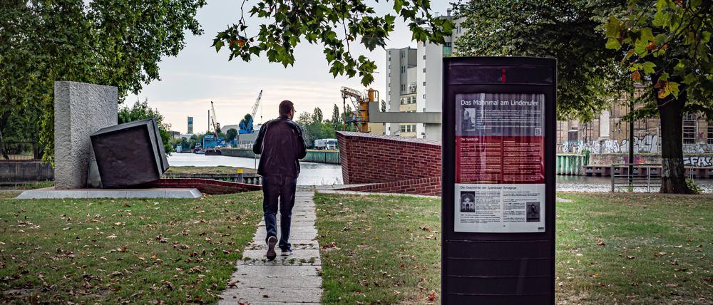 Spandaus zentraler Gedenkort in der Altstadt: Hier an Spree Ecke Havel stand einst die Synagoge.