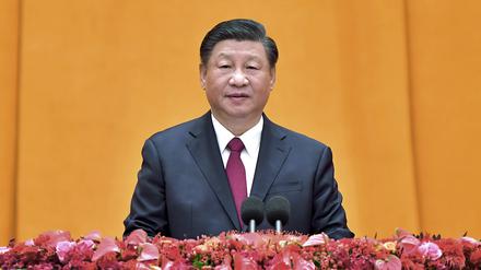 Xi Jinping soll beim Nationalen Volkskongress im März eine dritte Amtszeit als Präsident antreten.