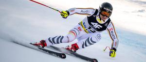 Andreas Sander zeigte keine schlechte Fahrt, aber konnte mit den Schnellsten nicht mithalten.