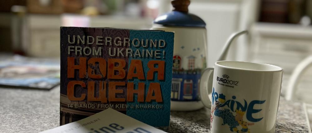Die CD „Novaya Scena – Underground From Ukraine”.