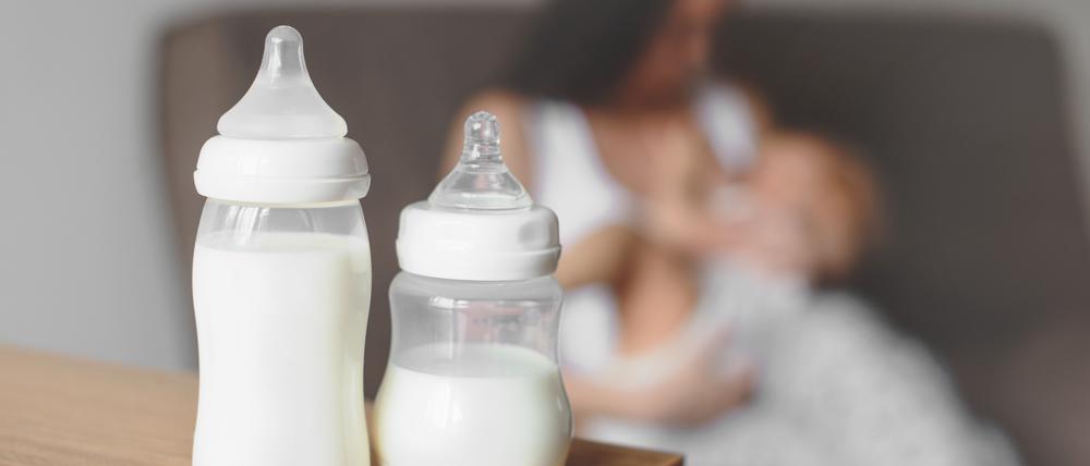 Auch in Deutschland füttern nur 13 Prozent der Mütter ihre Säuglinge sechs Monate lang ausschließlich mit Muttermilch.