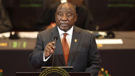 Südafrikas Präsident Cyril Ramaphosa