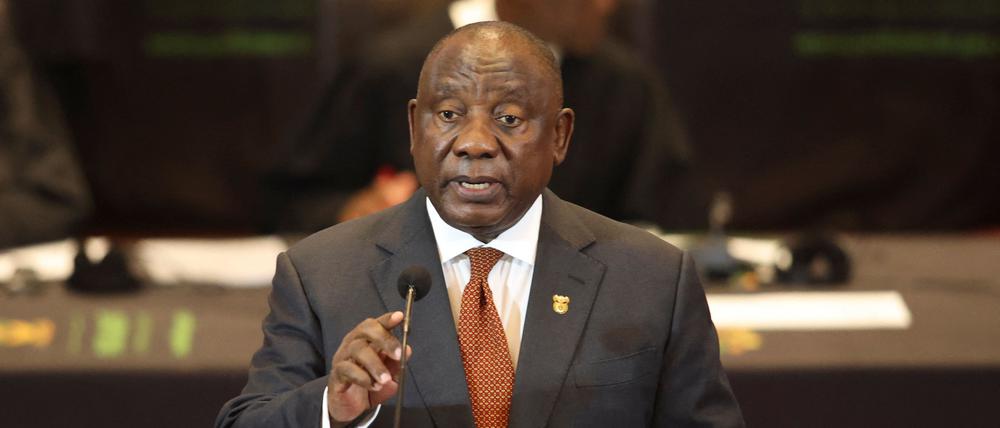 Südafrikas Präsident Cyril Ramaphosa