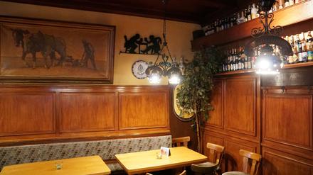 „Mommsen-Eck“, Interieur.