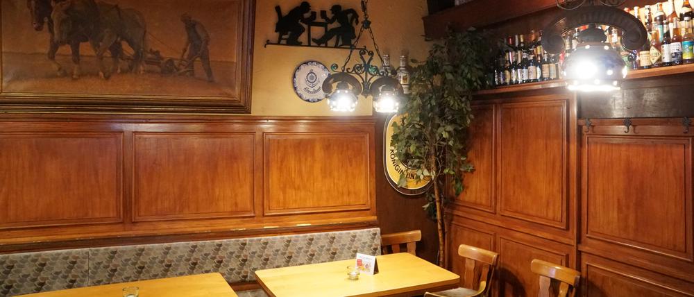 „Mommsen-Eck“, Interieur.