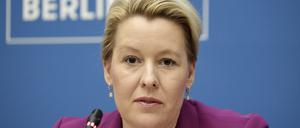 Franziska Giffey, Regierende Buergermeisterin von Berlin, PK zu - Eckpunkte fuer die Reform der Berliner Verwaltung, DEU, Berlin, 07.02.2023 *** Franziska Giffey, Governing Mayor of Berlin, PK on key points for the reform of the Berlin administration, DEU, Berlin, 07 02 2023