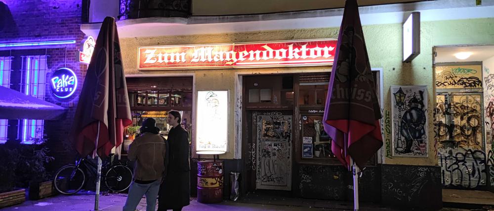 Die Kneipe „Magendoktor“ zeigt das zarte Pflaster von Wedding.