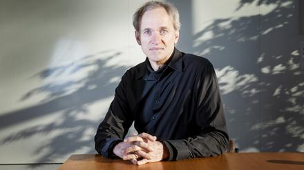 Interview mit Professor Bernd Hirschl und Jürgen Pöschk im Büro der Agentur Pöschk, in Berlin.