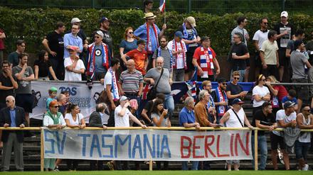 Gegen Blau-Weiß 90 rechnet Tasmania mit vielen Zuschauern.