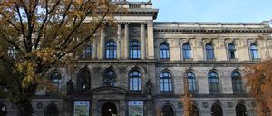 Haupteingang des Museums für Naturkunde in der Invalidenstraße in Berlin-Mitte.