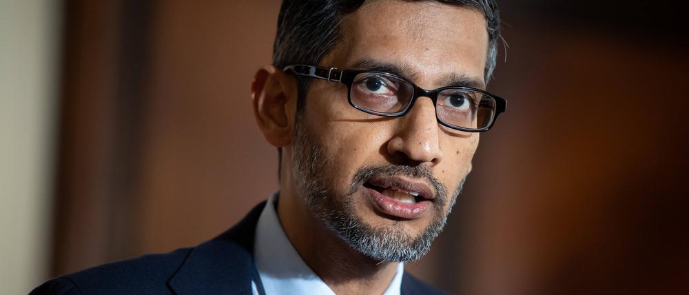 Google-Chef Sundar Pichai hat mit Aussagen zum Israel-Krieg Mitarbeiter gegen sich aufgebracht, die nun eine Petition gestartet haben.