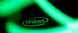 FILE PHOTO: Intel logo is seen behind LED lights in this illustration taken January 5, 2018. REUTERS/Dado Ruvic/Illustration/File Photo