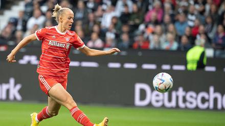 Lief gut. Bayerns Lea Schüller gelang der zweite Treffer für München. 