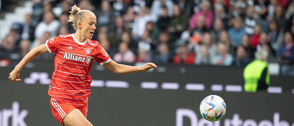 Lief gut. Bayerns Lea Schüller gelang der zweite Treffer für München.