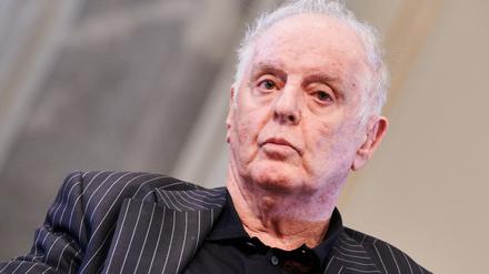 Daniel Barenboim, hier 2019 als damaliger Generalmusikdirektor der Staatskapelle Berlin und der Berliner Staatsoper, bei einer Pressekonferenz in der Staatsoper.