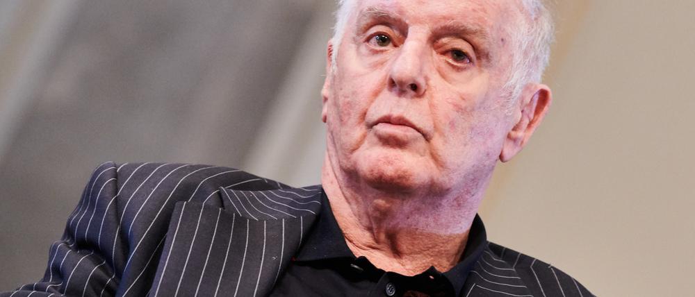 Daniel Barenboim, hier 2019 als damaliger Generalmusikdirektor der Staatskapelle Berlin und der Berliner Staatsoper, bei einer Pressekonferenz in der Staatsoper.
