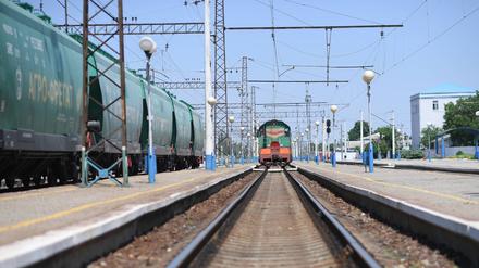 Ein Zug in Russland. (Symbolbild)