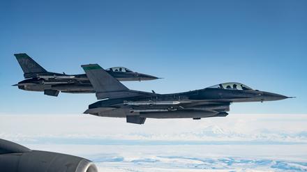 US-Kampfjets über dem Luftraum von Alaska (Symbolbild)