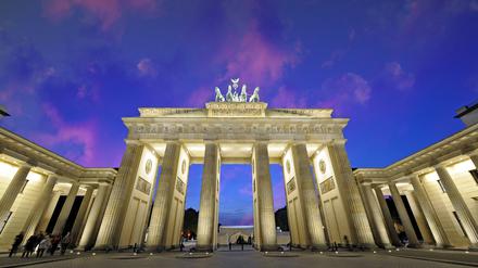 Preußens Glanz und Gloria am Brandenburger Tor. 